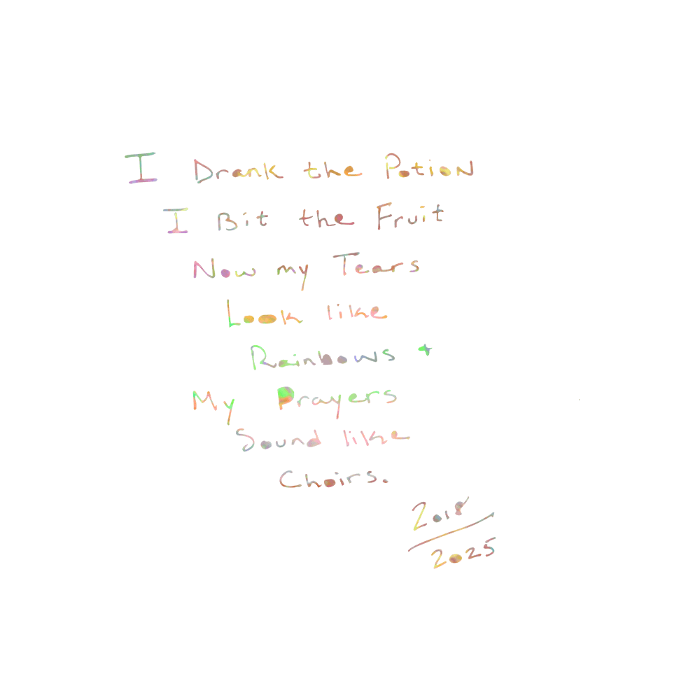 Rainbow Tears — a poem by Ian V Crispi