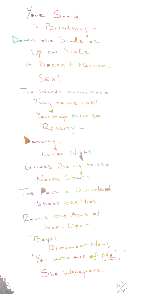 Your Song — a poem by Ian V Crispi